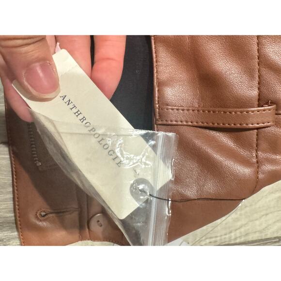 NWT Anthropologie The Colette Cropped Wide-Leg Trousers Size 23 Tall - Picture 8 of 11